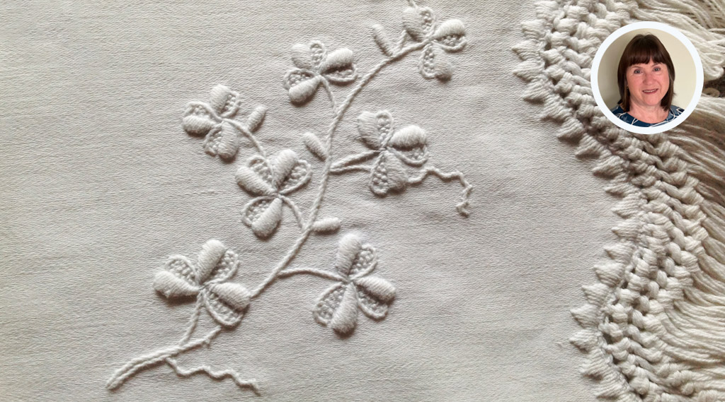 Mountmellick Embroidery Workshop with Dolores Dempsey